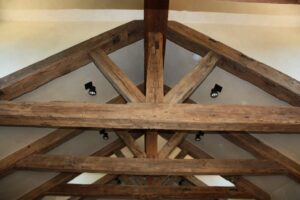 rustic wood beams for ceiling